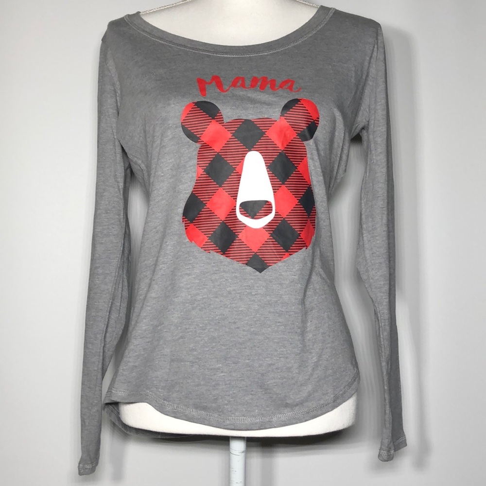 Long sleeve wonder shop Mama bear size small